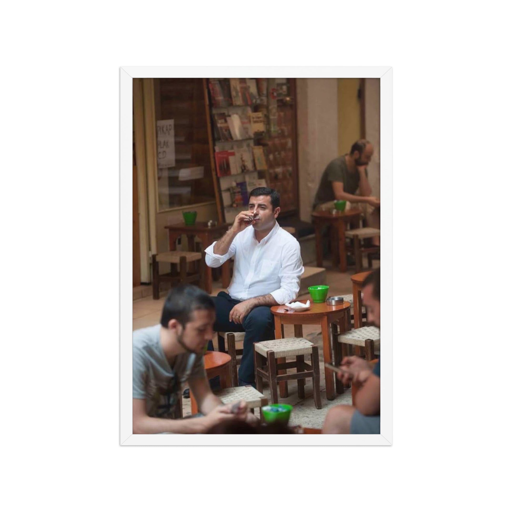 Selahattin Demirtaş 2+2=1 Framed Poster - Kurdish Wall Art Poster | MarsoniPrint