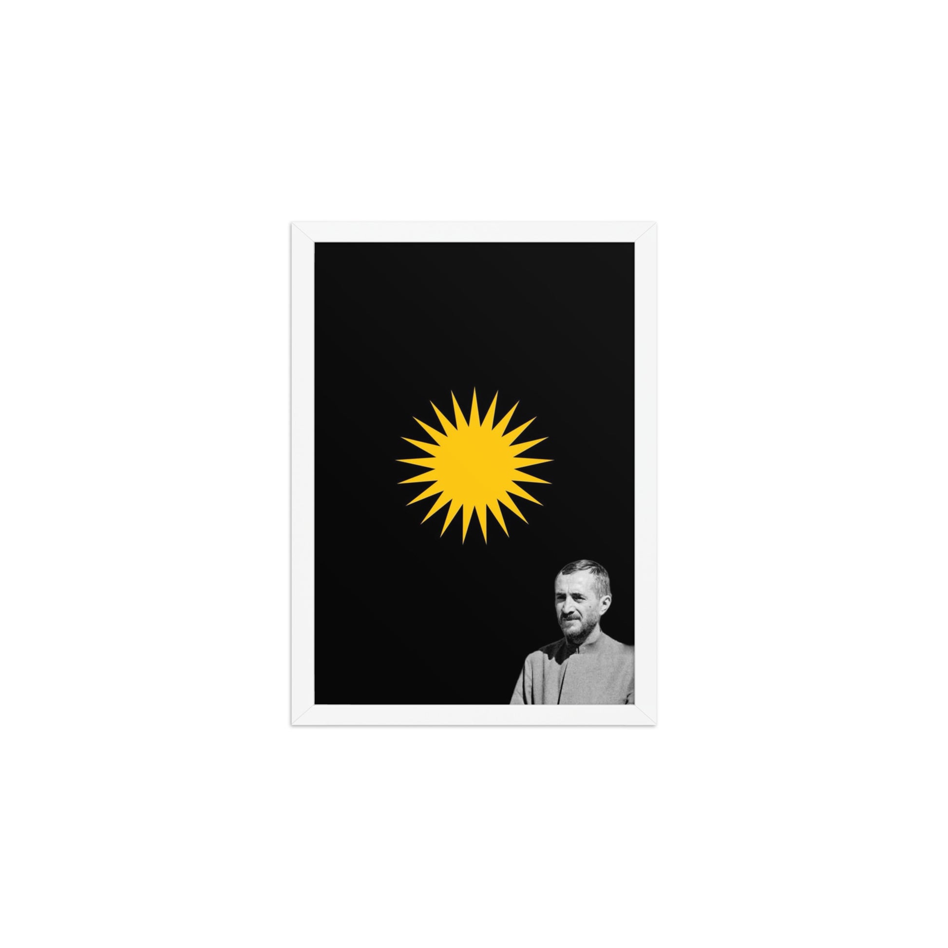 Qazi Muhammad Framed Poster | Kurdish History Art - Kurdish Wall Art Poster | MarsoniPrint