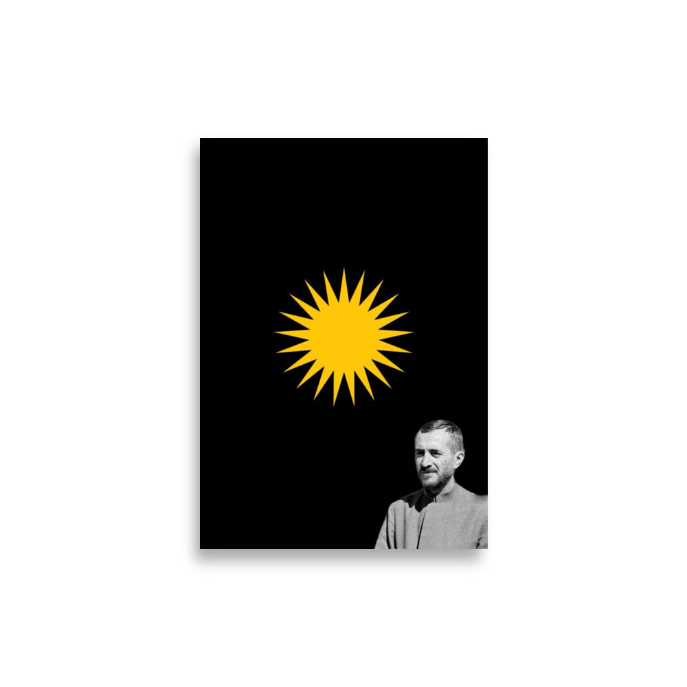 Qazi Muhammad Poster | Kurdish History Wall Art - Kurdish Wall Art Poster | MarsoniPrint