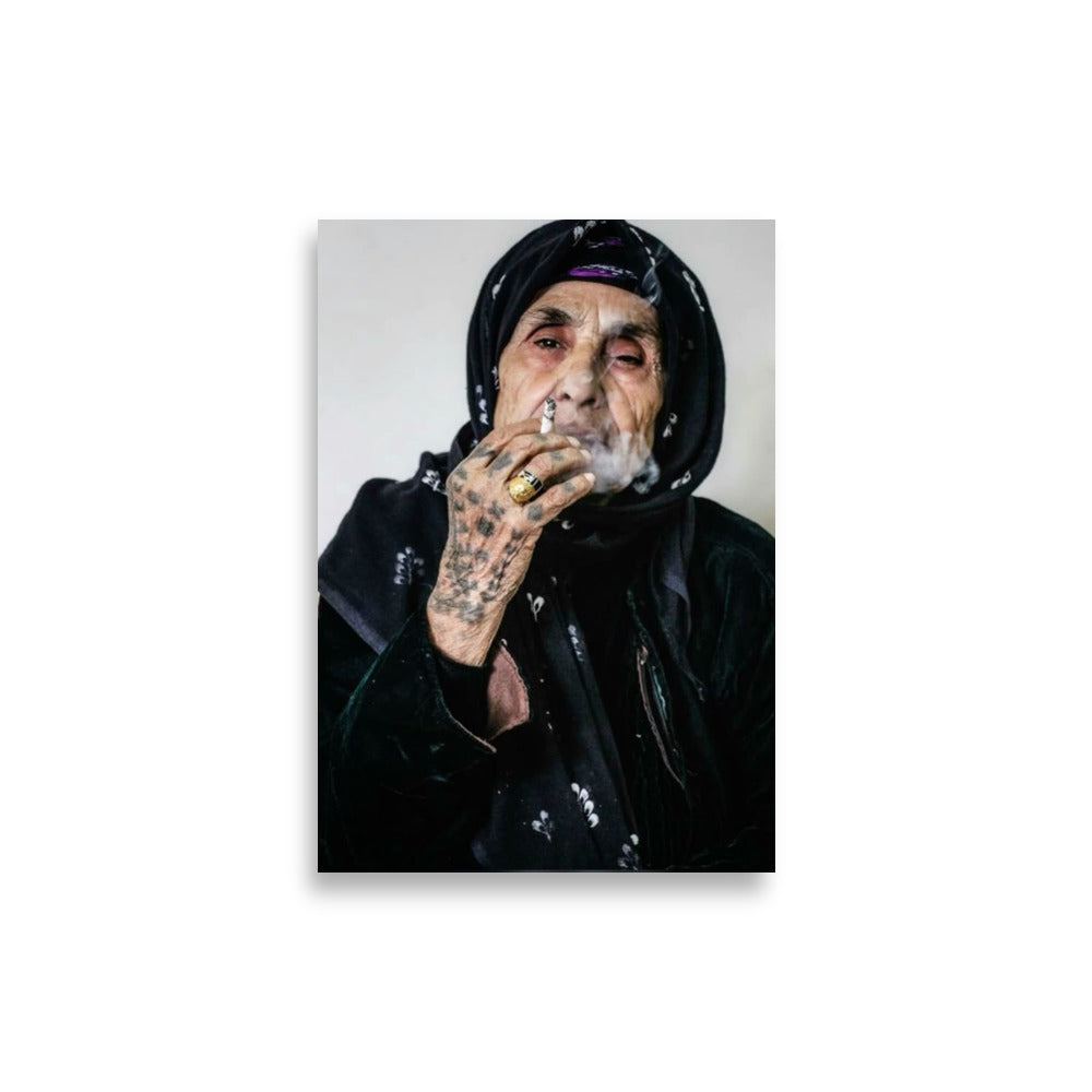 Kurdish Woman Poster | Cultural Identity Wall Art - Kurdish Wall Art Poster | MarsoniPrint