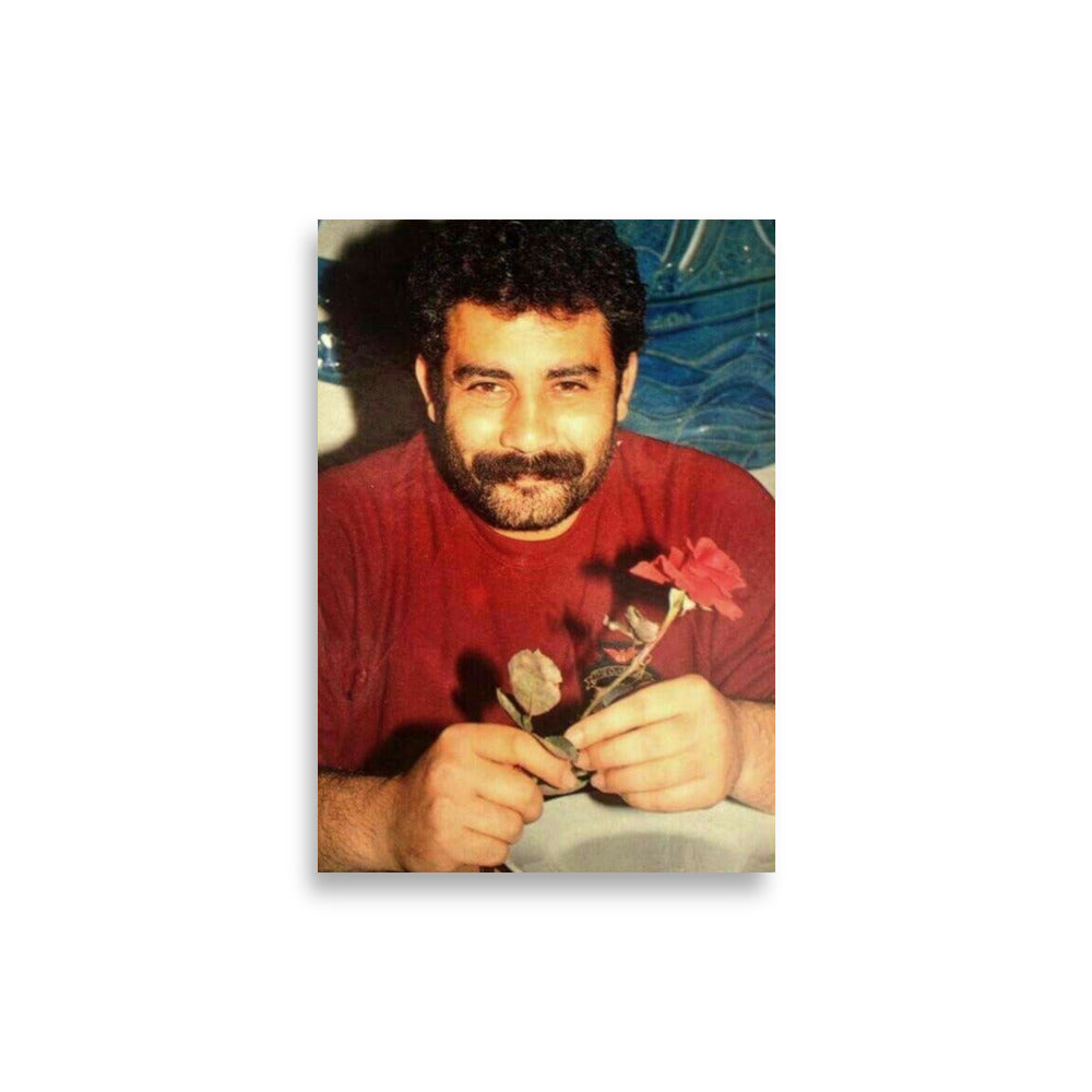 Ahmet Kaya Poster | Kurdish Artist Wall Art - Kurdish Wall Art Poster | MarsoniPrint