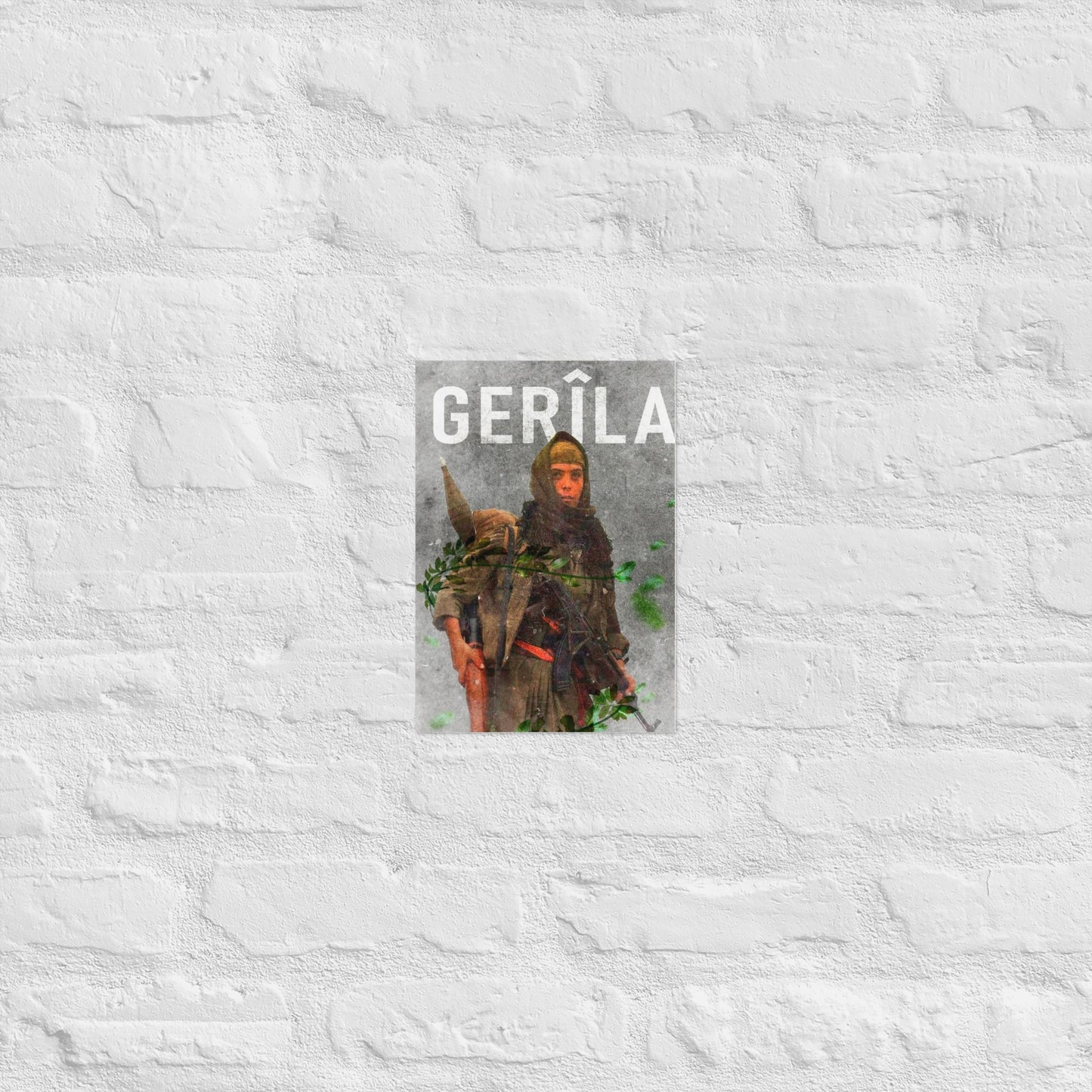 Kurdish Women Guerrilla Poster | Cultural Wall Art - Kurdish Wall Art Poster | MarsoniPrint