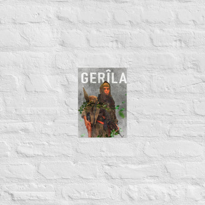 Kurdish Women Guerrilla Poster | Cultural Wall Art - Kurdish Wall Art Poster | MarsoniPrint