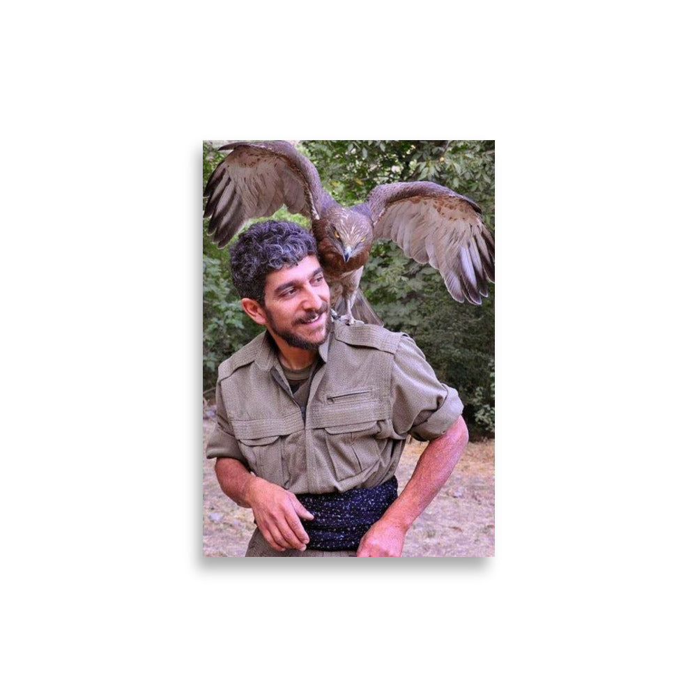 An Hewal Poster | Kurdish Man Unity Wall Art - Kurdish Wall Art Poster | MarsoniPrint