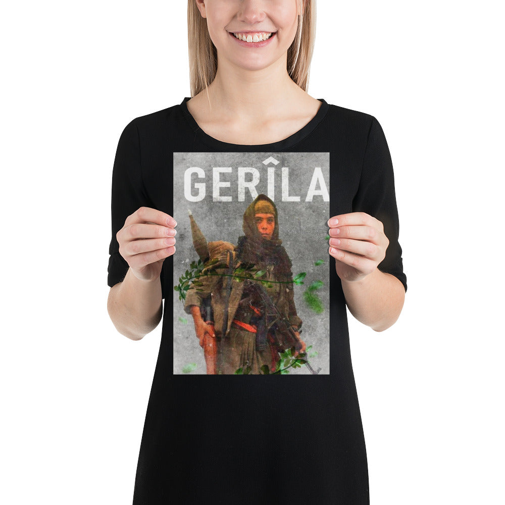 Kurdish Women Guerrilla Poster | Cultural Wall Art - Kurdish Wall Art Poster | MarsoniPrint