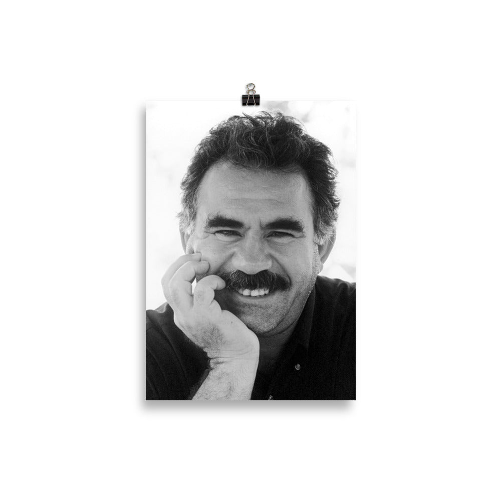 Abdullah Ocalan Poster | APO Kurdish Identity Wall Art - Kurdish Wall Art Poster | MarsoniPrint