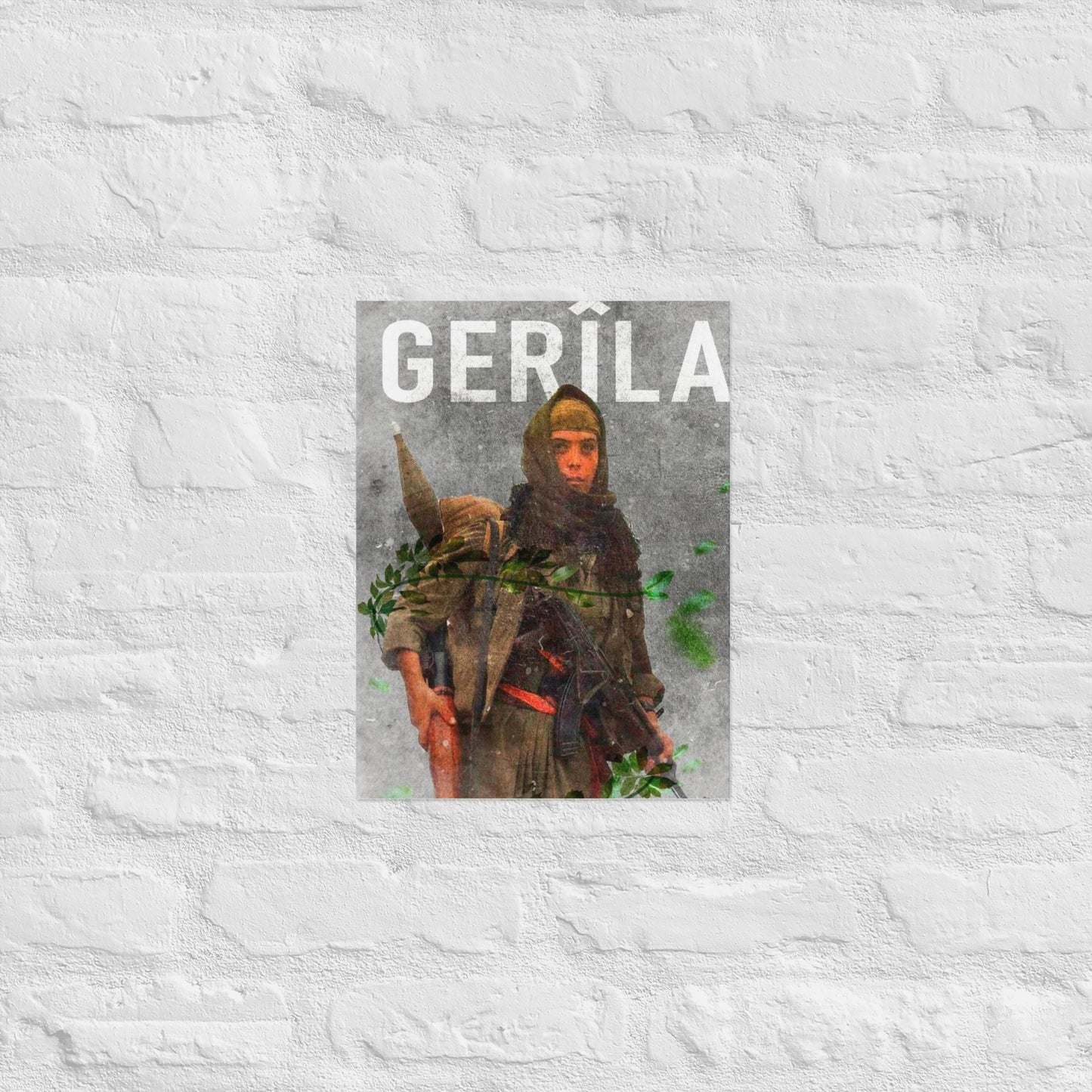 Kurdish Women Guerrilla Poster | Cultural Wall Art - Kurdish Wall Art Poster | MarsoniPrint