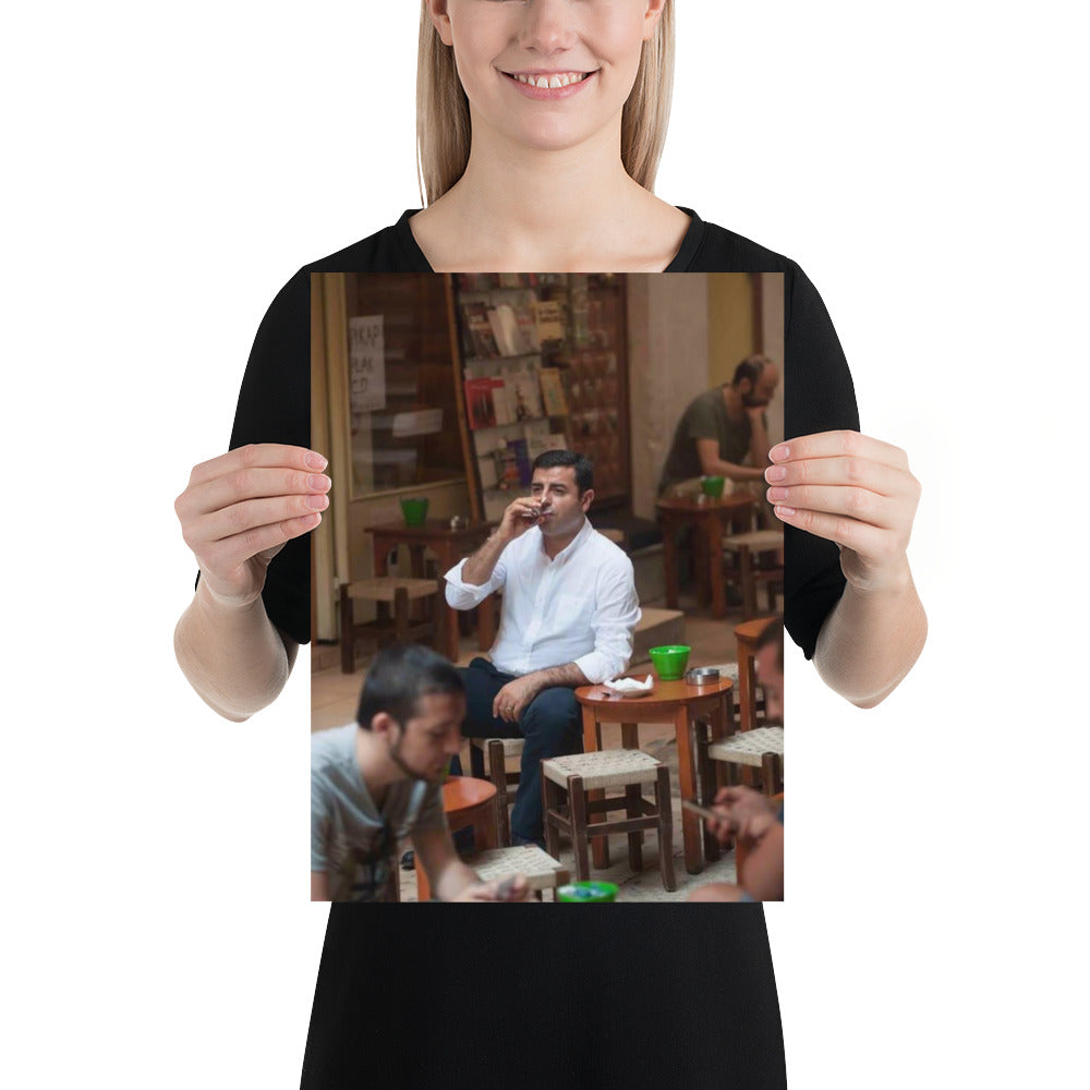 Selahattin Demirtas 2+2=1 Poster | Kurdish Unity Wall Art - Kurdish Wall Art Poster | MarsoniPrint