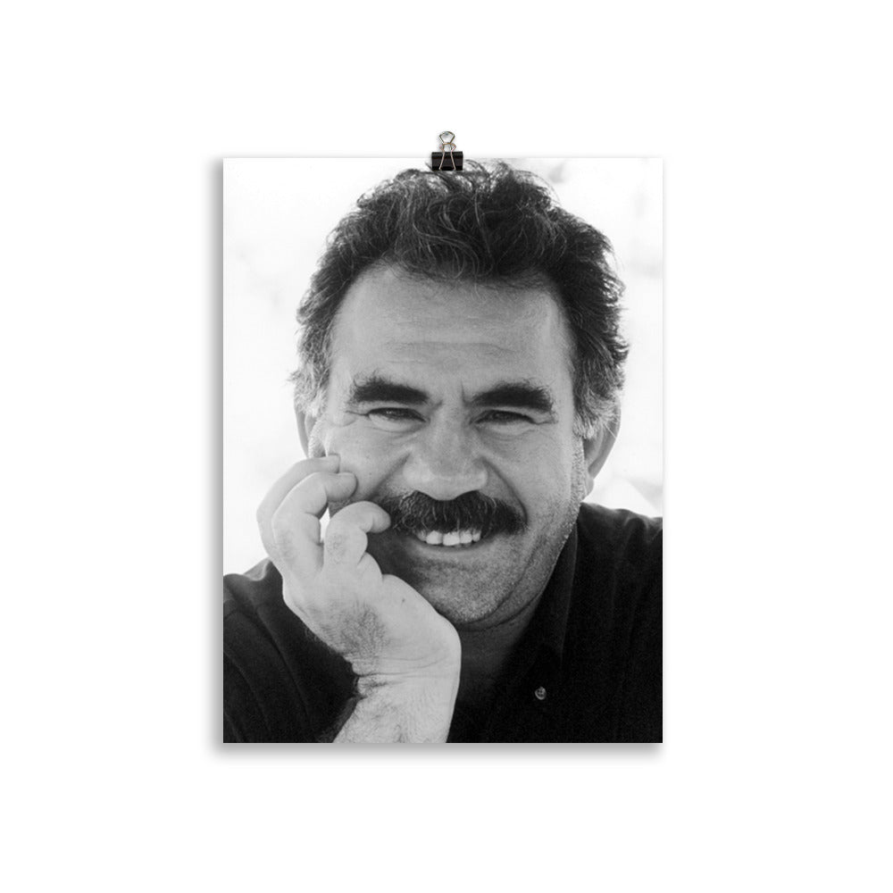 Abdullah Ocalan Poster | APO Kurdish Identity Wall Art - Kurdish Wall Art Poster | MarsoniPrint