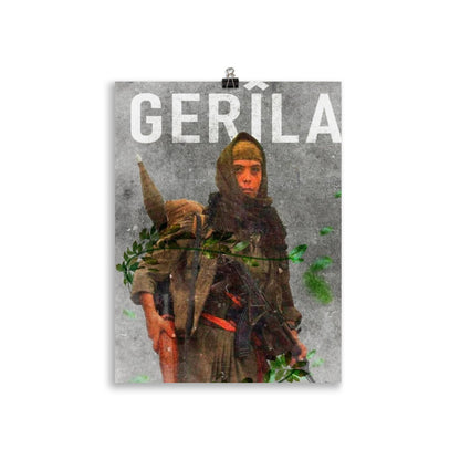 Kurdish Women Guerrilla Poster | Cultural Wall Art - Kurdish Wall Art Poster | MarsoniPrint