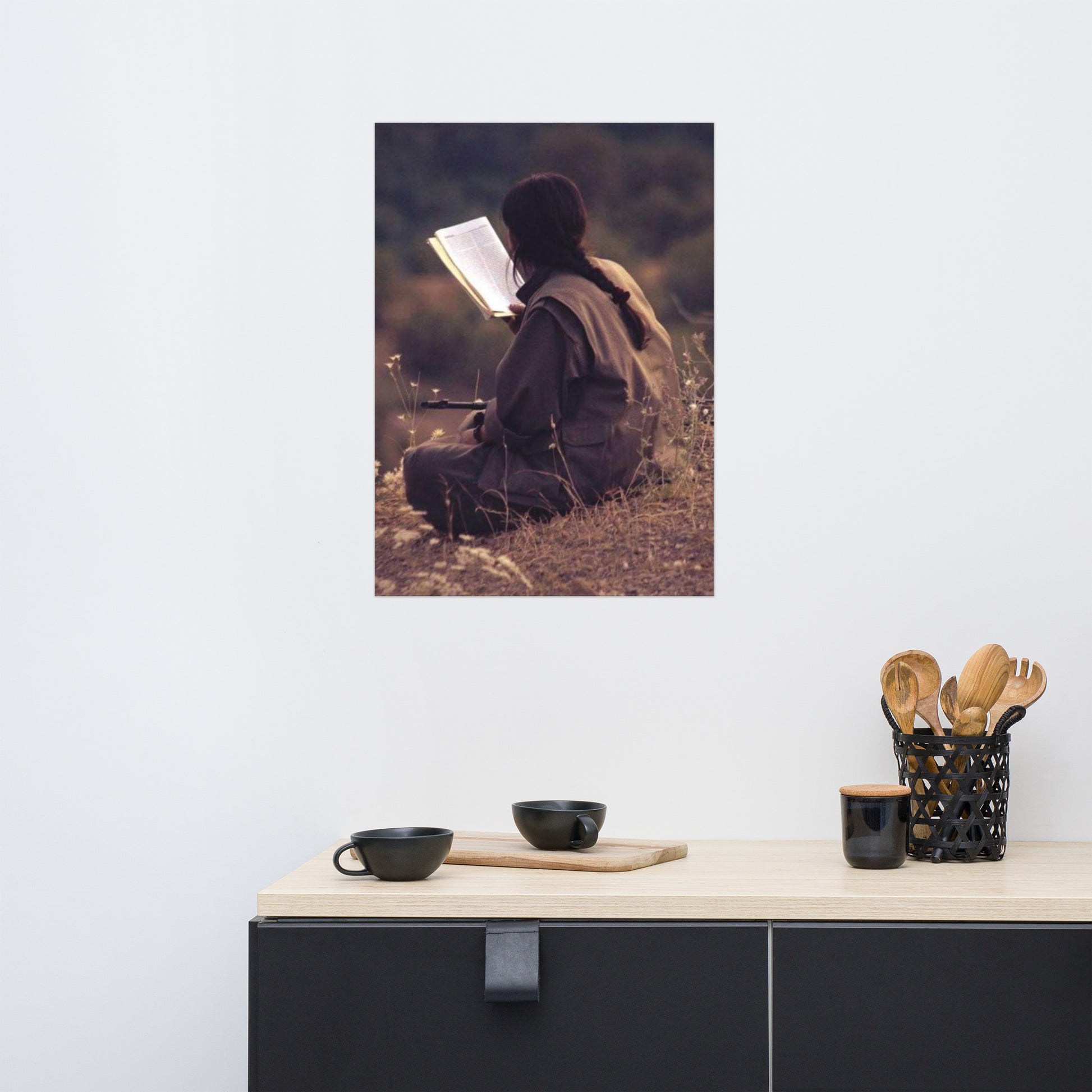 Hewal Soldier Poster | Kurdish Resistance Wall Art - Kurdish Wall Art Poster | MarsoniPrint