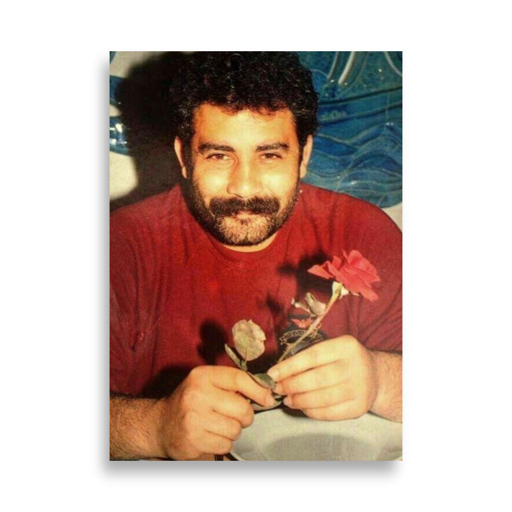 Ahmet Kaya Poster | Kurdish Artist Wall Art - Kurdish Wall Art Poster | MarsoniPrint