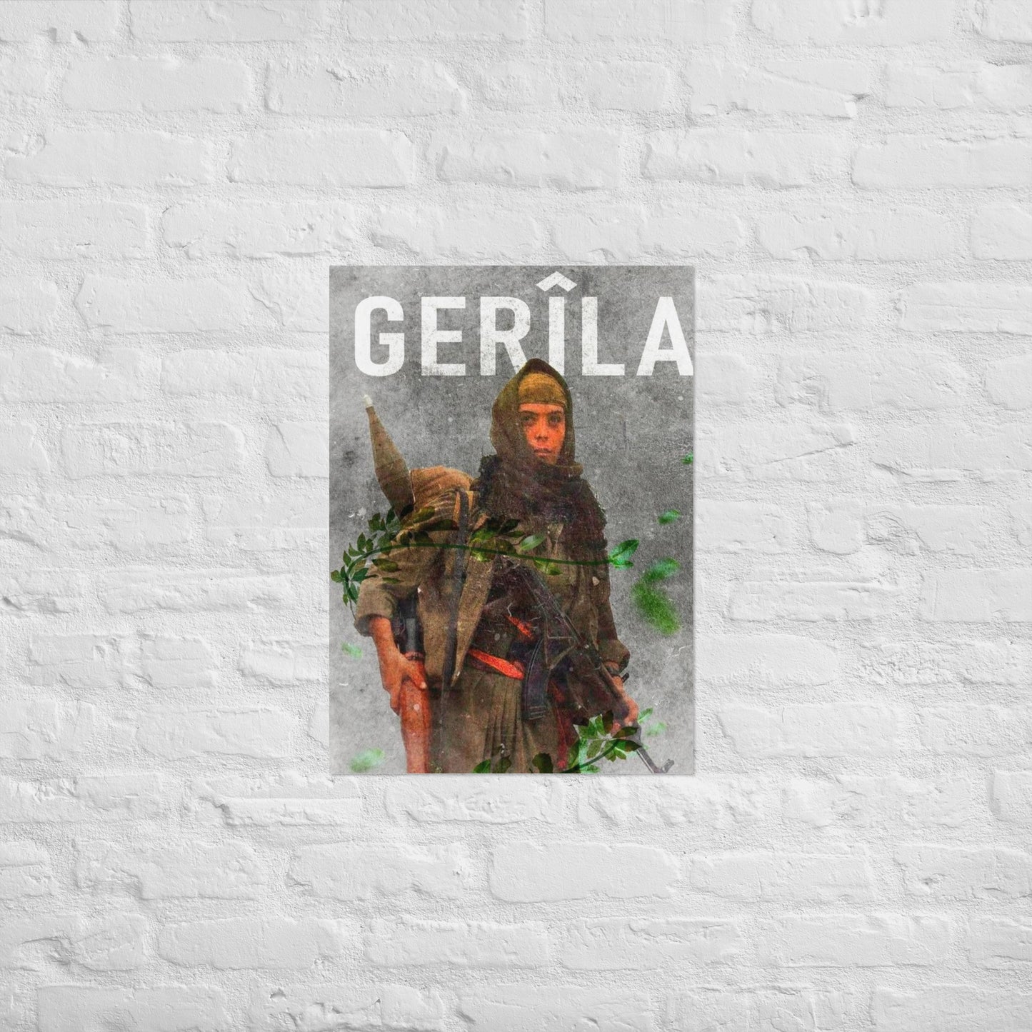 Kurdish Women Guerrilla Poster | Cultural Wall Art - Kurdish Wall Art Poster | MarsoniPrint