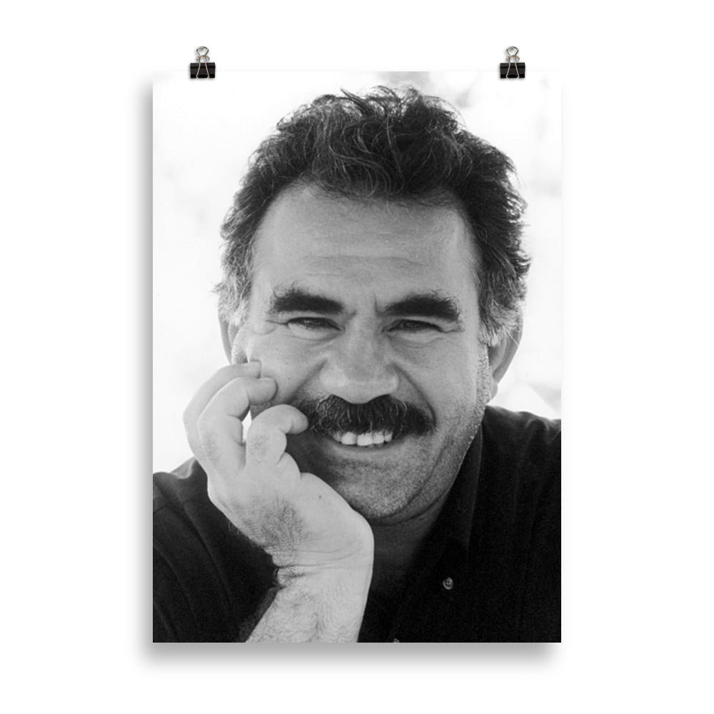 Abdullah Ocalan Poster | APO Kurdish Identity Wall Art - Kurdish Wall Art Poster | MarsoniPrint