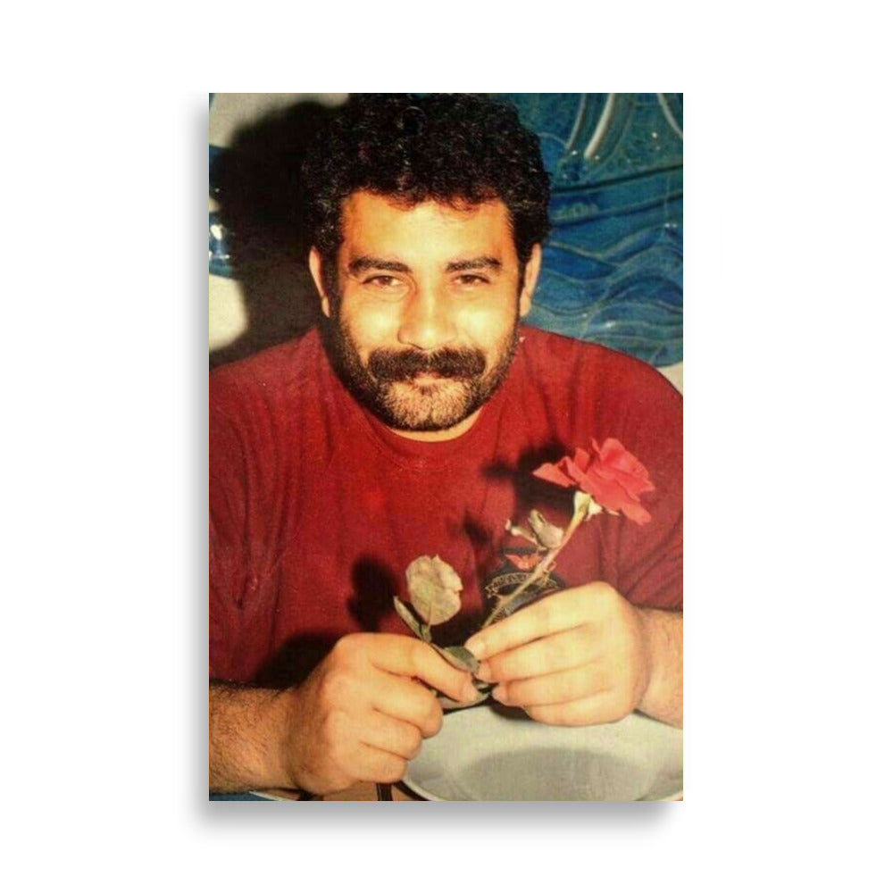 Ahmet Kaya Poster | Kurdish Artist Wall Art - Kurdish Wall Art Poster | MarsoniPrint