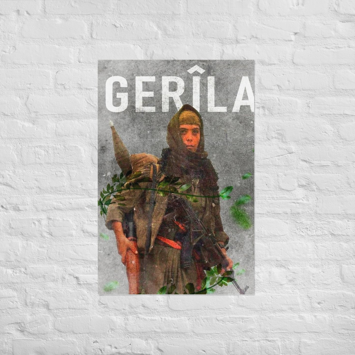 Kurdish Women Guerrilla Poster | Cultural Wall Art - Kurdish Wall Art Poster | MarsoniPrint