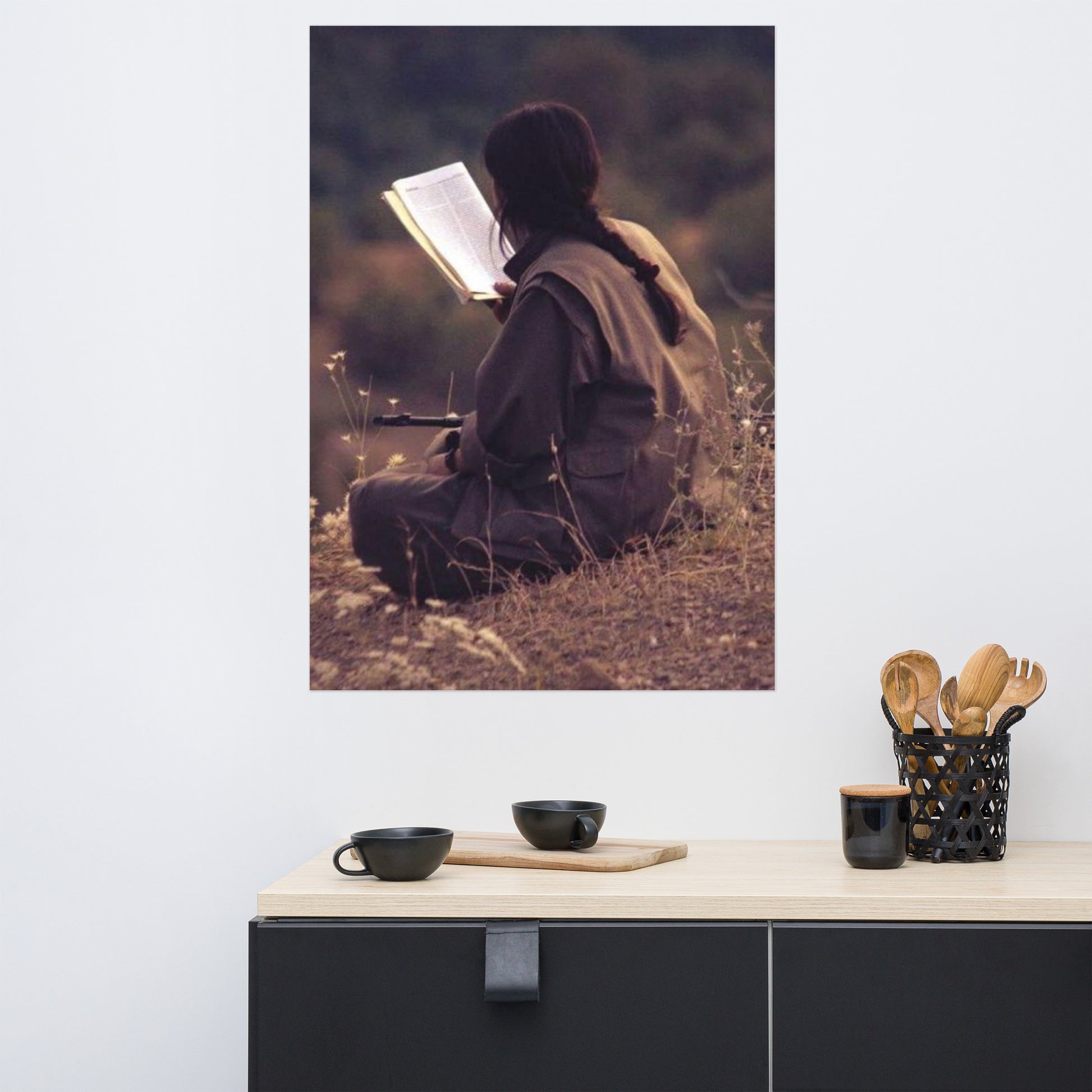 Hewal Soldier Poster | Kurdish Resistance Wall Art - Kurdish Wall Art Poster | MarsoniPrint