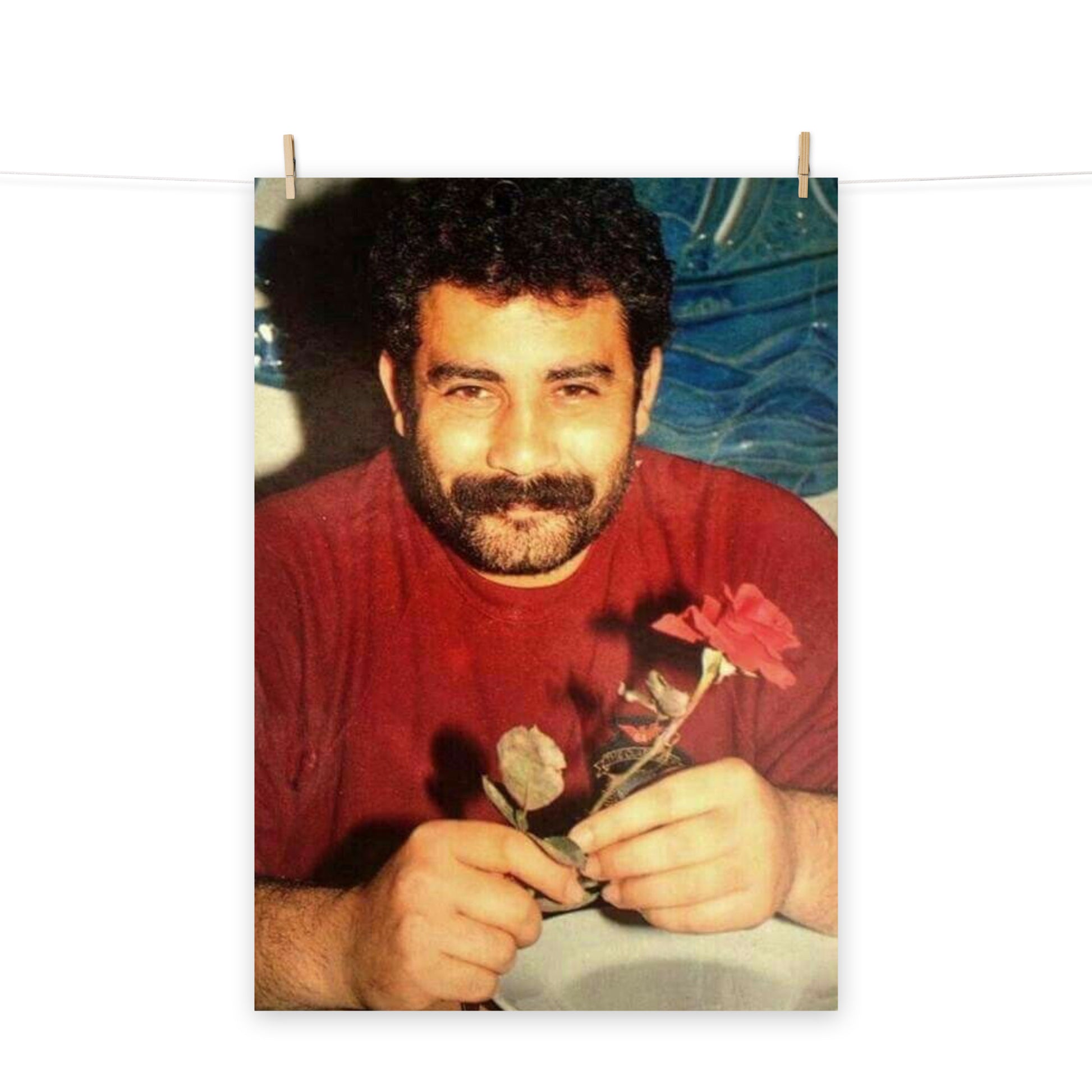 Ahmet Kaya Poster | Kurdish Artist Wall Art - Kurdish Wall Art Poster | MarsoniPrint