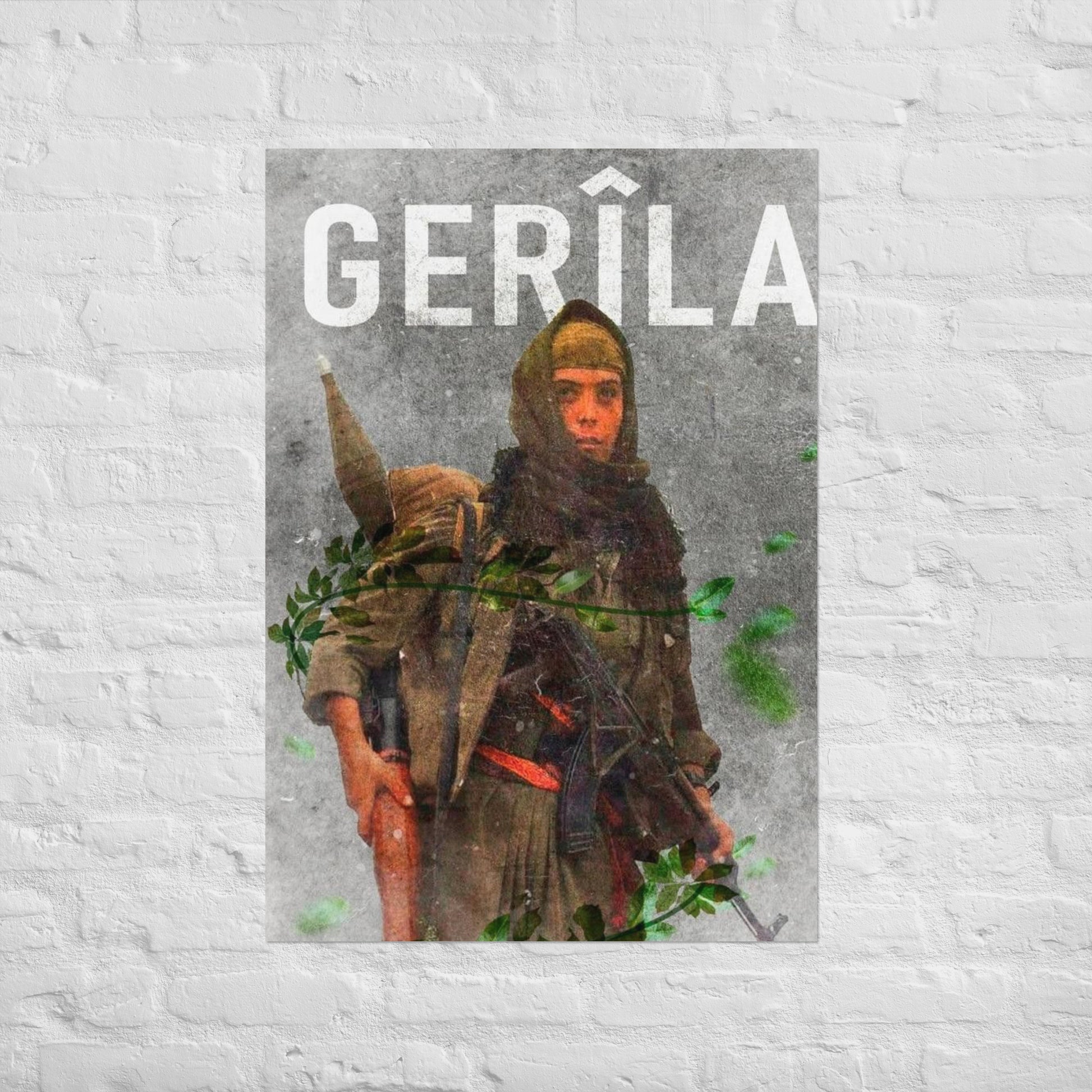 Kurdish Women Guerrilla Poster | Cultural Wall Art - Kurdish Wall Art Poster | MarsoniPrint
