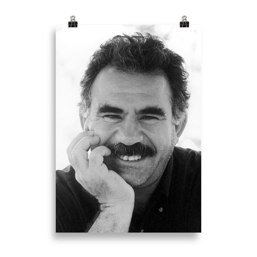 Abdullah Ocalan Poster | APO Kurdish Identity Wall Art - Kurdish Wall Art Poster | MarsoniPrint