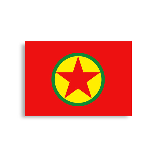 Kurdistan Flag Poster | Kurdish Identity Wall Art - Kurdish Wall Art Poster | MarsoniPrint