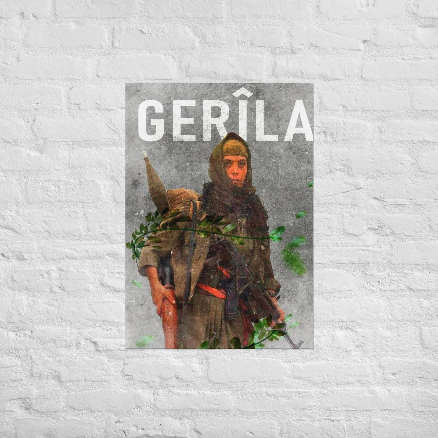 Kurdish Women Guerrilla Poster | Cultural Wall Art - Kurdish Wall Art Poster | MarsoniPrint