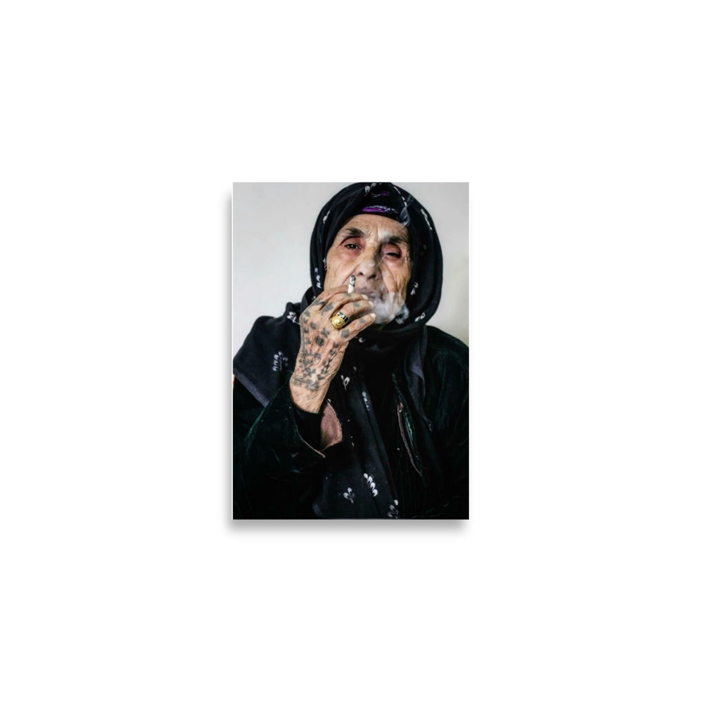 Kurdish Woman Poster | Cultural Identity Wall Art - Kurdish Wall Art Poster | MarsoniPrint