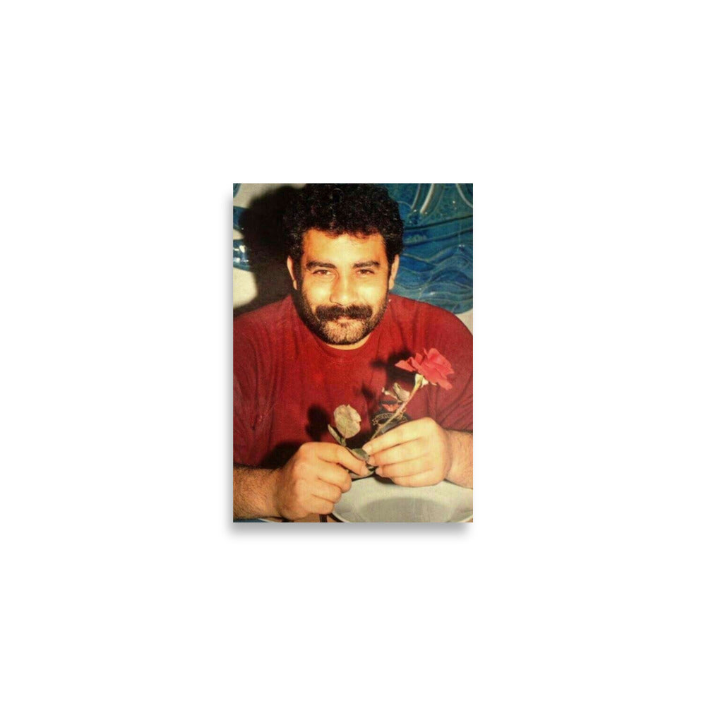 Ahmet Kaya Poster | Kurdish Artist Wall Art - Kurdish Wall Art Poster | MarsoniPrint