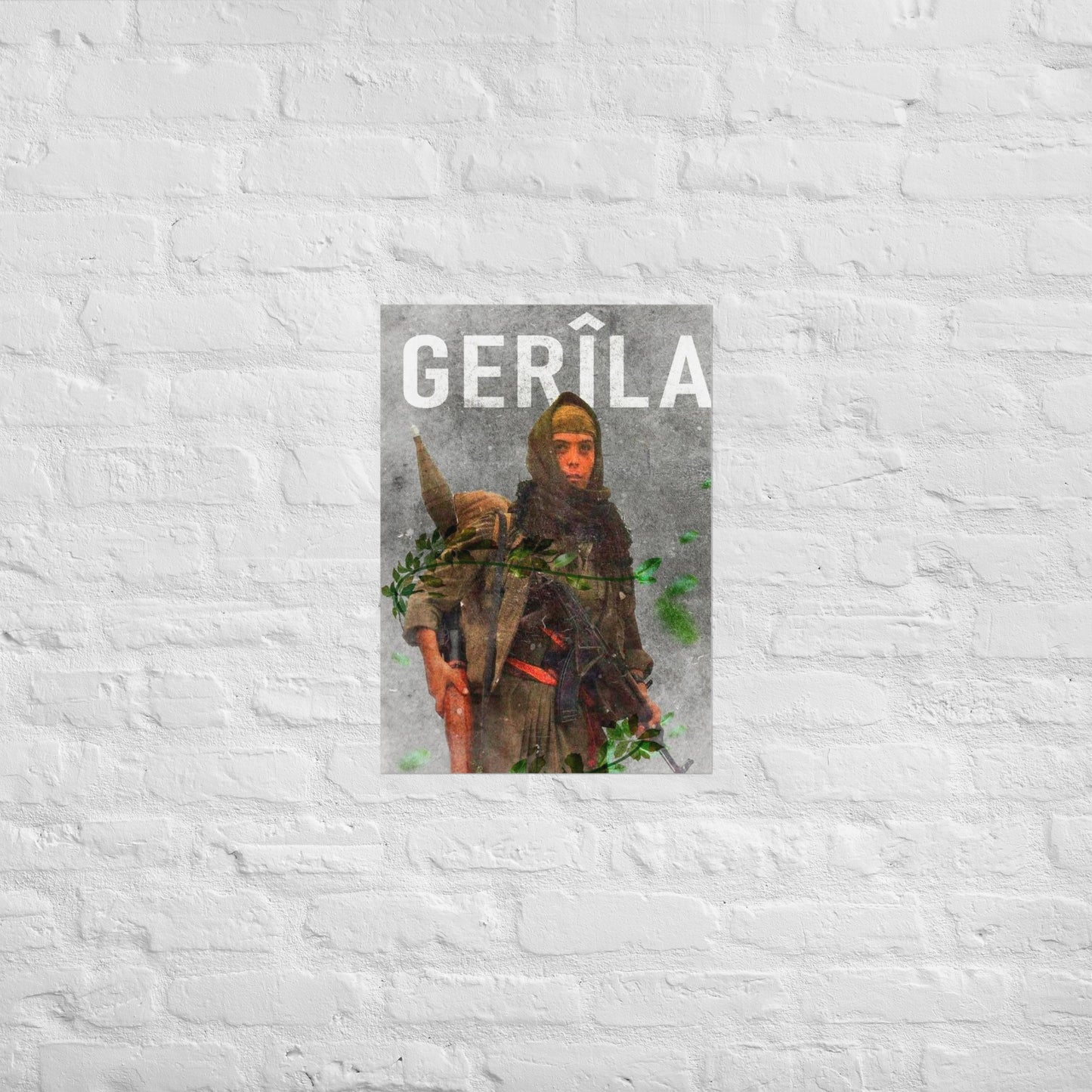 Kurdish Women Guerrilla Poster | Cultural Wall Art - Kurdish Wall Art Poster | MarsoniPrint