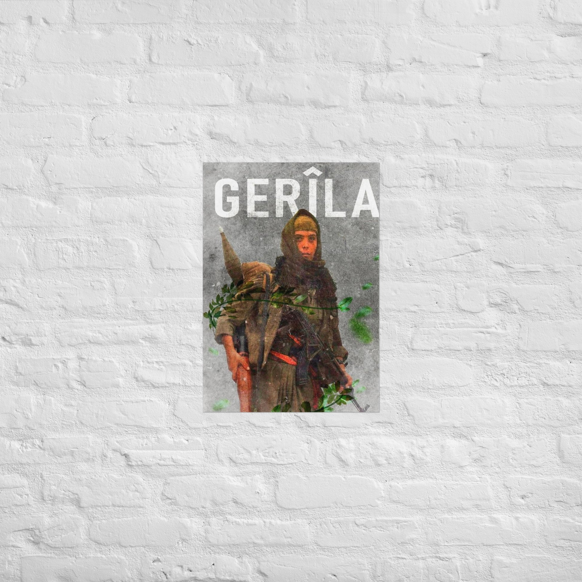 Kurdish Women Guerrilla Poster | Cultural Wall Art - Kurdish Wall Art Poster | MarsoniPrint
