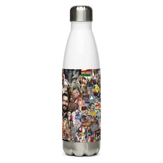 Kurdistan Story Water Bottle – Kurdish Identity Bottle - Kurdish Identity Water Bottle | MarsoniPrint
