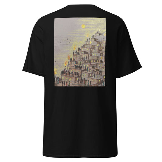 Kurdish Village T-Shirt | Back Side Printing | Kurdish Unisex Tee – Back Print