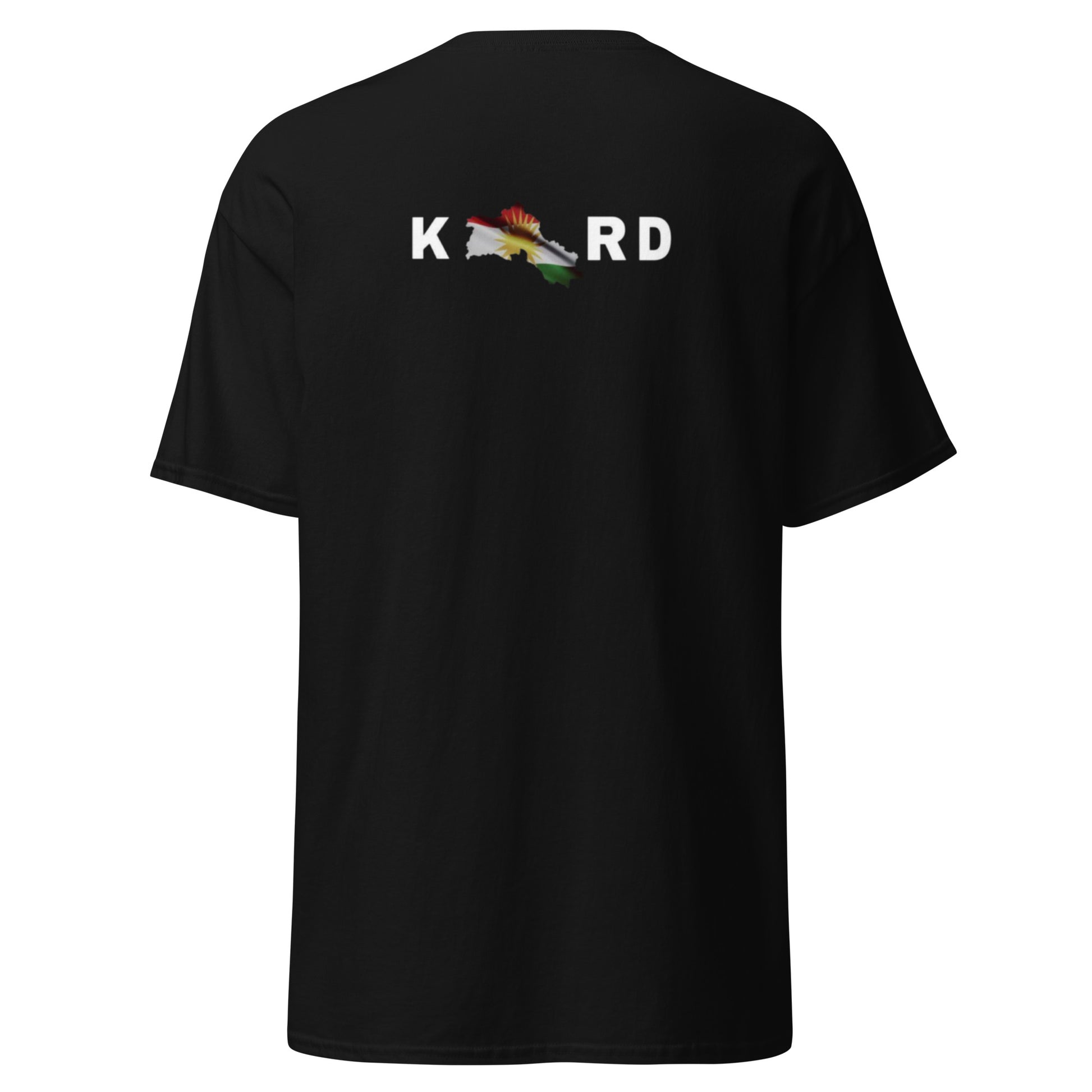 Kurd T-Shirt | Back Side Printing | Kurdish Unisex Tee - Kurdish Identity T-Shirt | MarsoniPrint