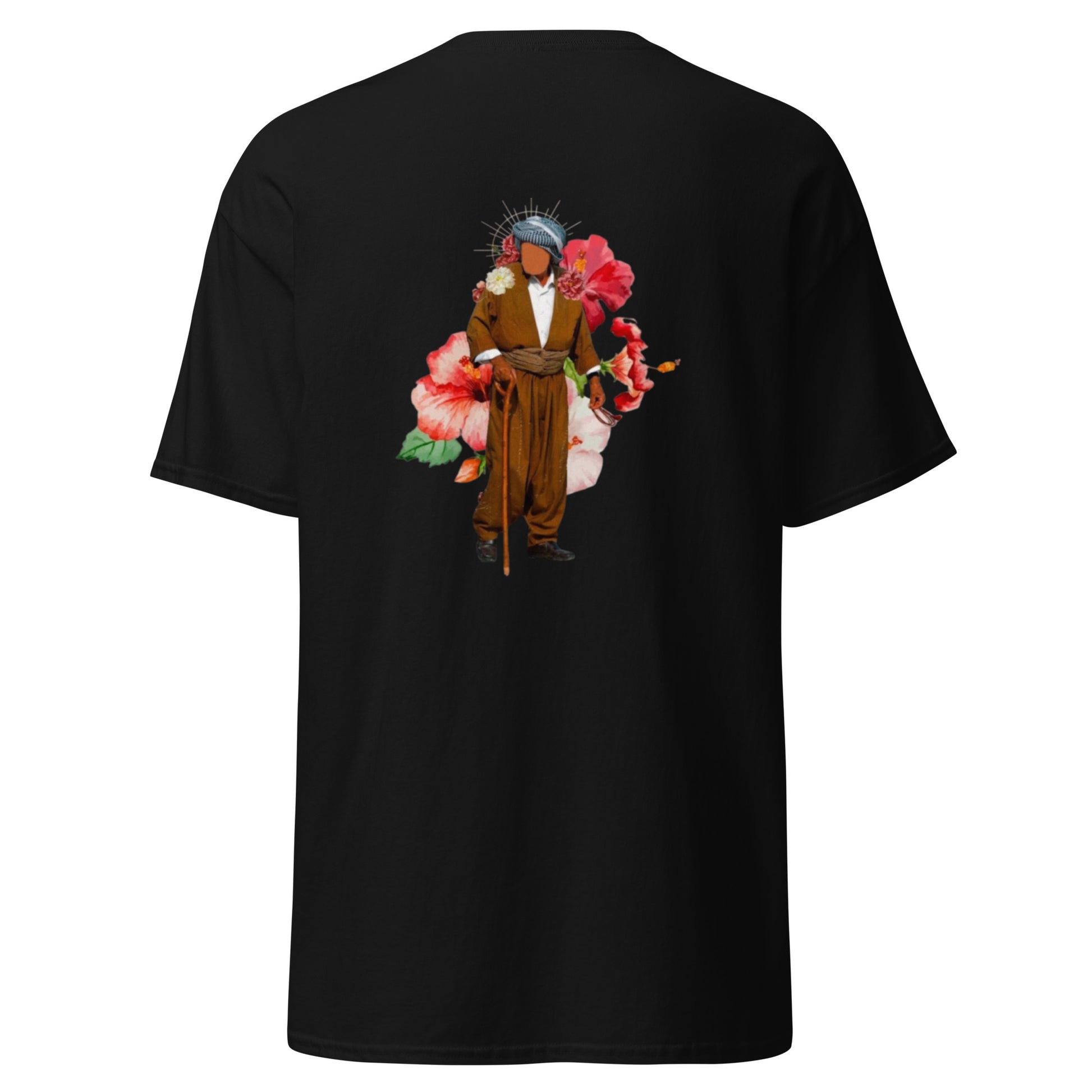 Kurdish Man T-Shirt | Back Side Printing | Kurdish Unisex Tee - Kurdish Identity T-Shirt | MarsoniPrint