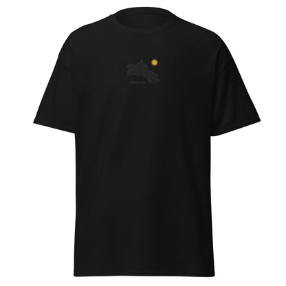 Kurdistan Map T-Shirt, Embroidered Classic Tee, MarsoniPrint - Kurdish Identity T-Shirt | MarsoniPrint