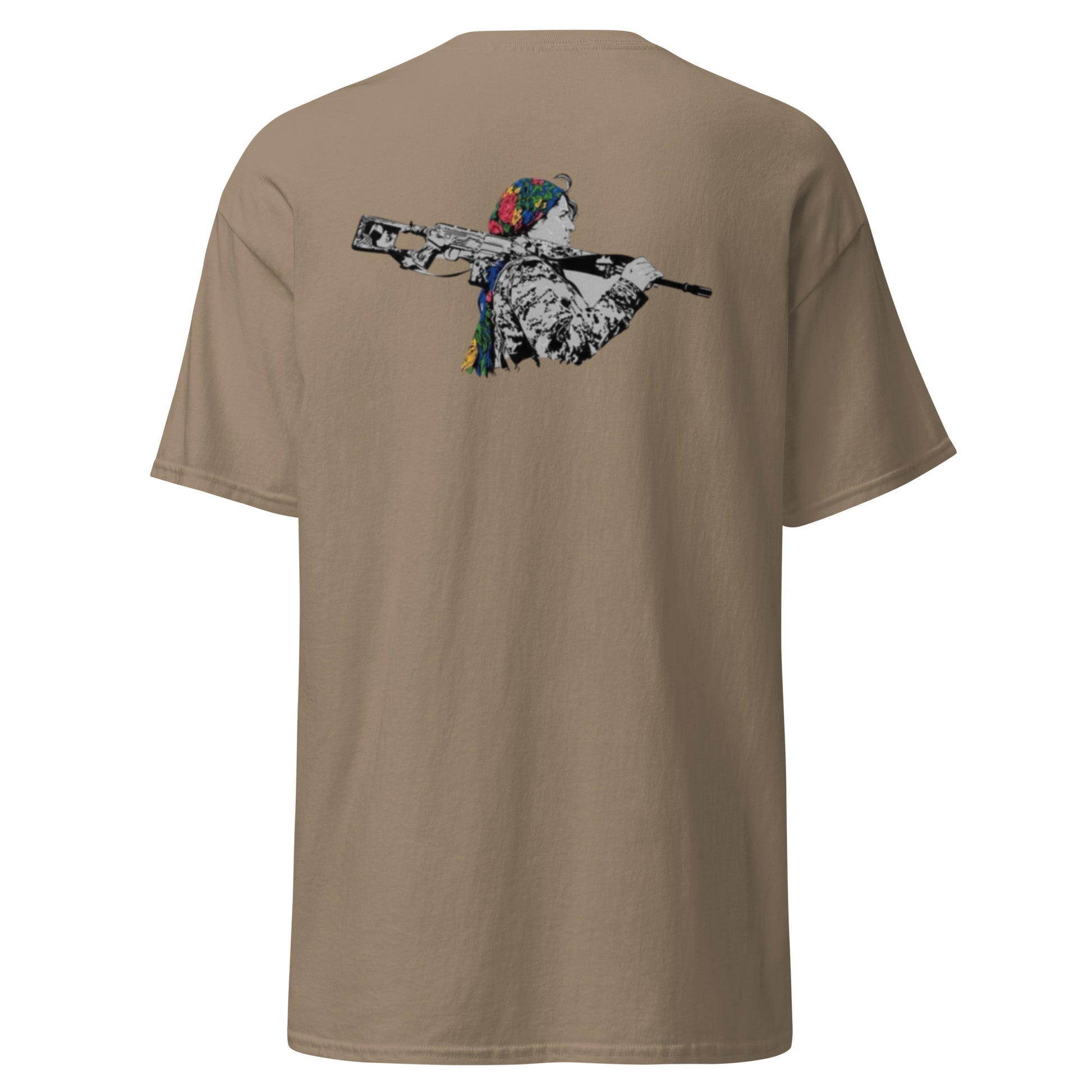 Kurdistan Gerilla T-Shirt | Kurdish Warrior Unisex Tee - Kurdish Identity T-Shirt | MarsoniPrint