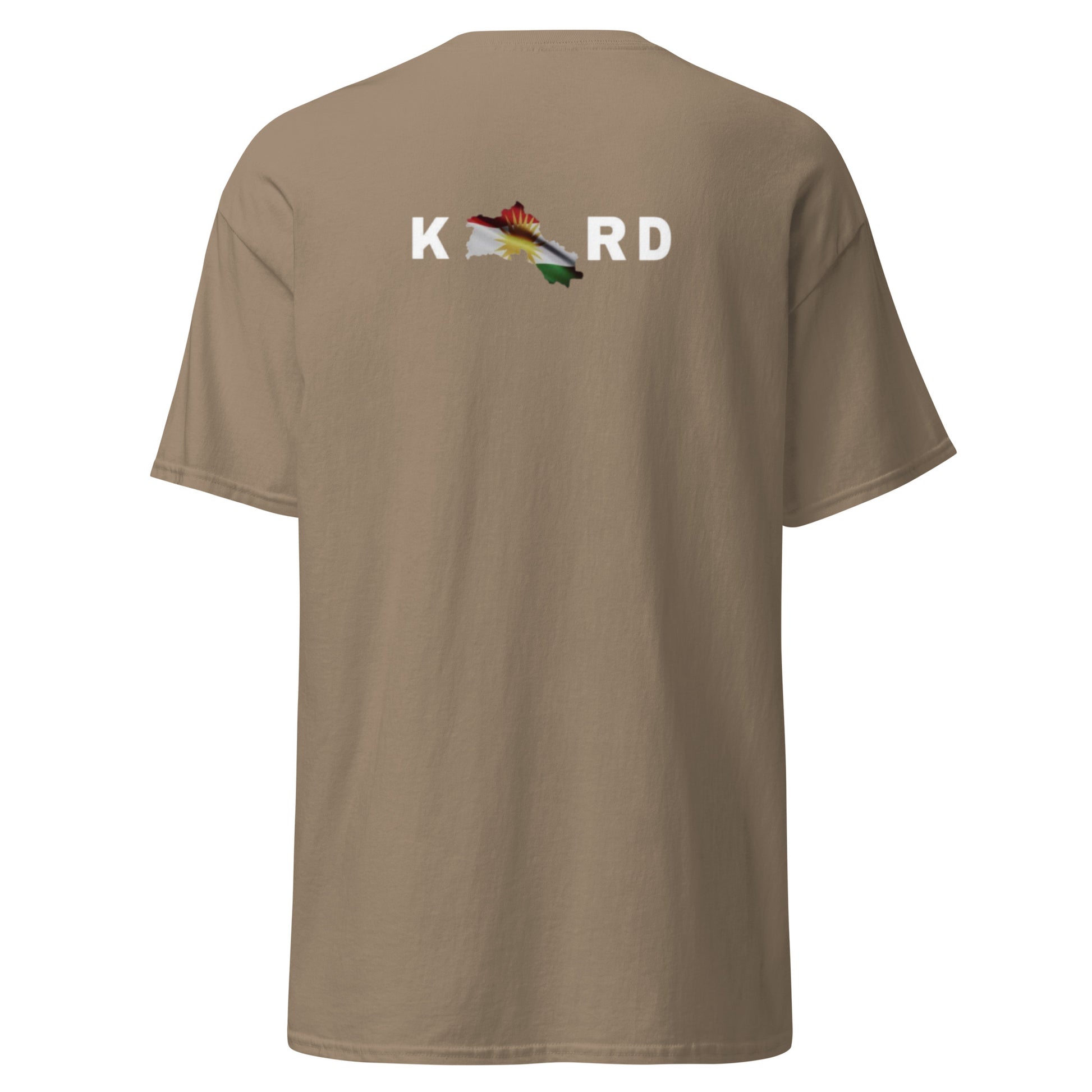 Kurd T-Shirt | Back Side Printing | Kurdish Unisex Tee - Kurdish Identity T-Shirt | MarsoniPrint