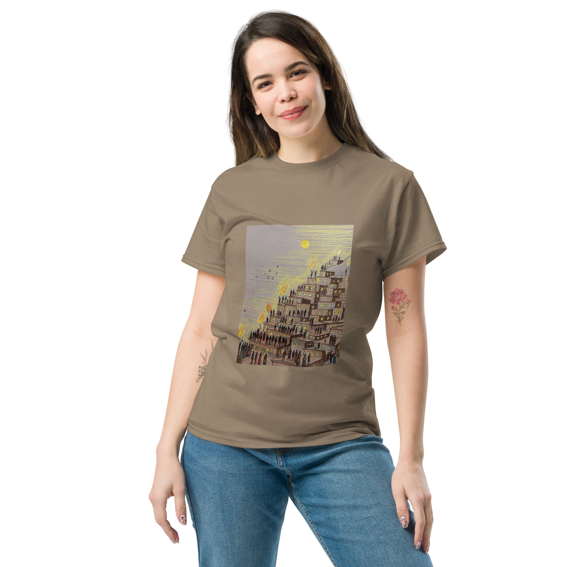 Kurdish Village T-Shirt | Kurdish Heritage Unisex Tee - Kurdish Identity T-Shirt | MarsoniPrint