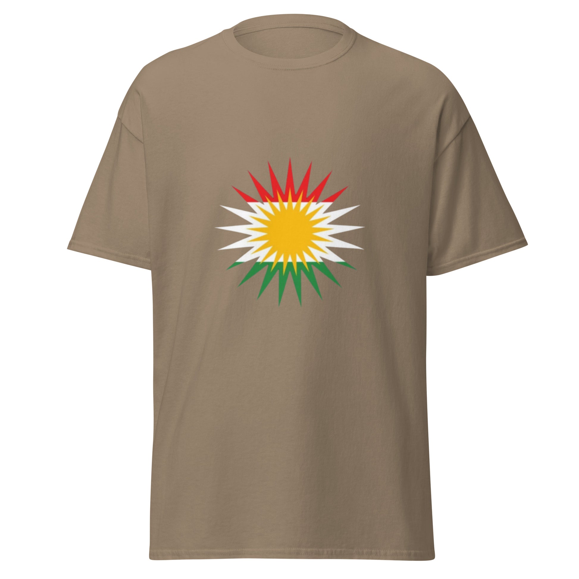 Roj Kurdistan Flag T-Shirt | Kurdish Unisex Tee - Kurdish Identity T-Shirt | MarsoniPrint