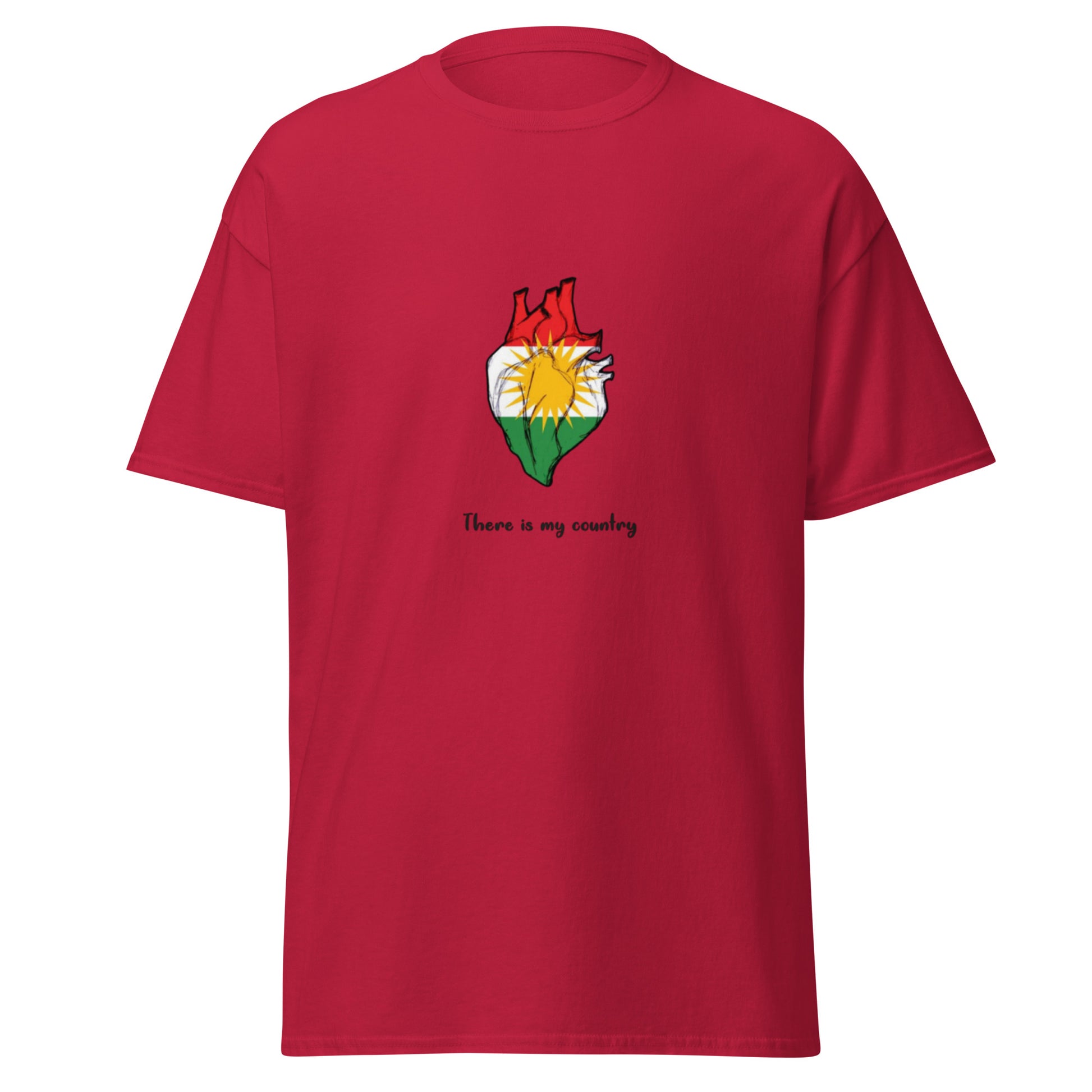 Kurdistan T-Shirt | Kurdish Identity Unisex Classic Tee - Kurdish Identity T-Shirt | MarsoniPrint