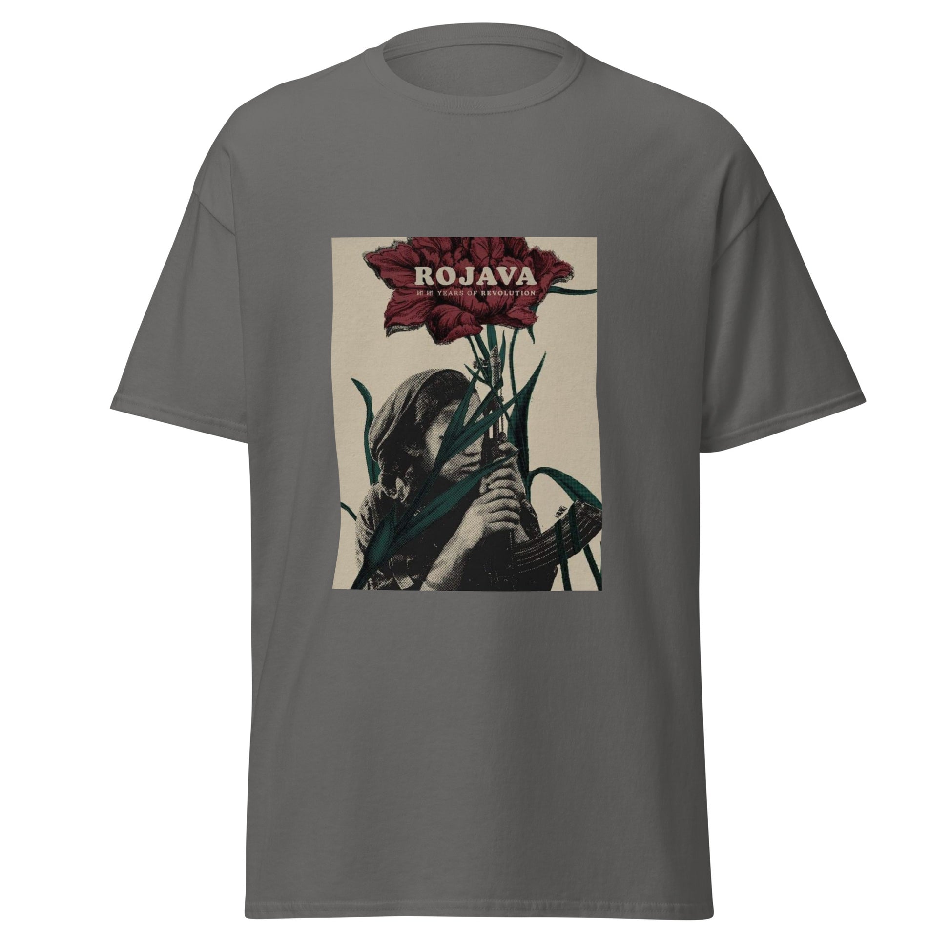 Rojava T-Shirt | Kurdish Revolution Unisex Tee - Kurdish Identity T-Shirt | MarsoniPrint