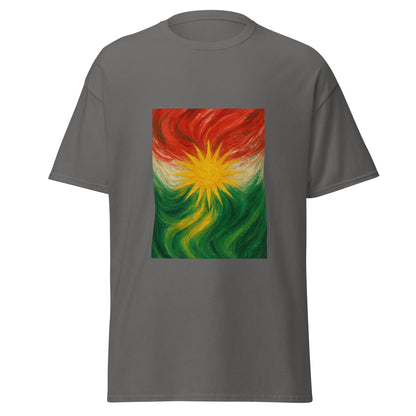 Kurdistan Flag T-Shirt | Special Design | Kurdish Unisex Tee - Kurdish Identity T-Shirt | MarsoniPrint