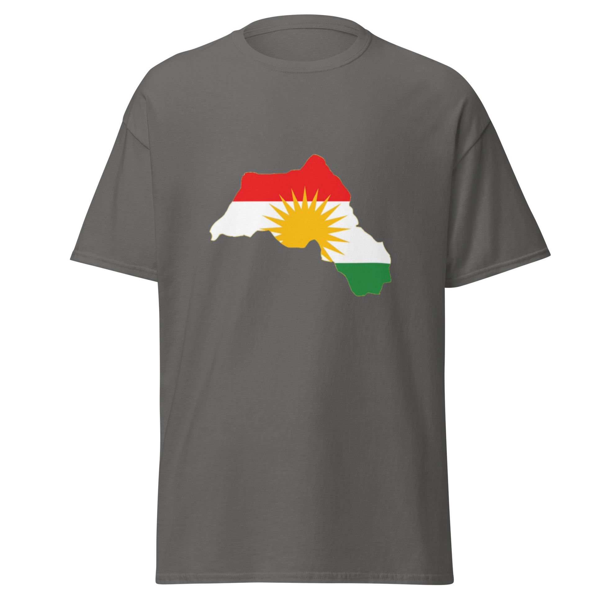 Kurdistan Map T-Shirt | Kurdish Identity Unisex Tee - Kurdish Identity T-Shirt | MarsoniPrint