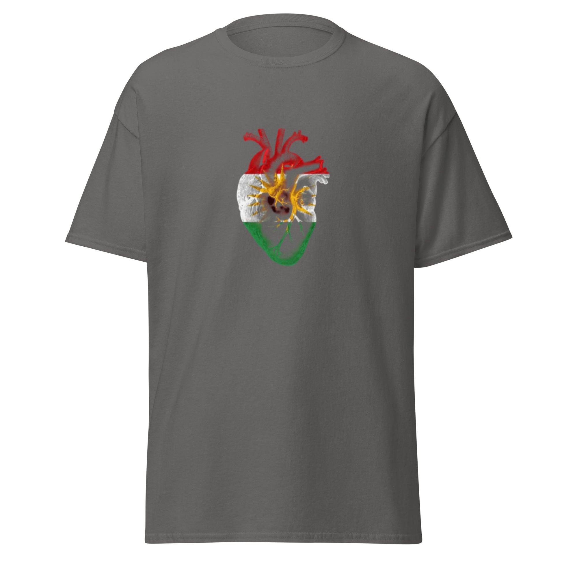 Kurdistan Heart T-Shirt | Kurdish Identity Unisex Tee - Kurdish Identity T-Shirt | MarsoniPrint