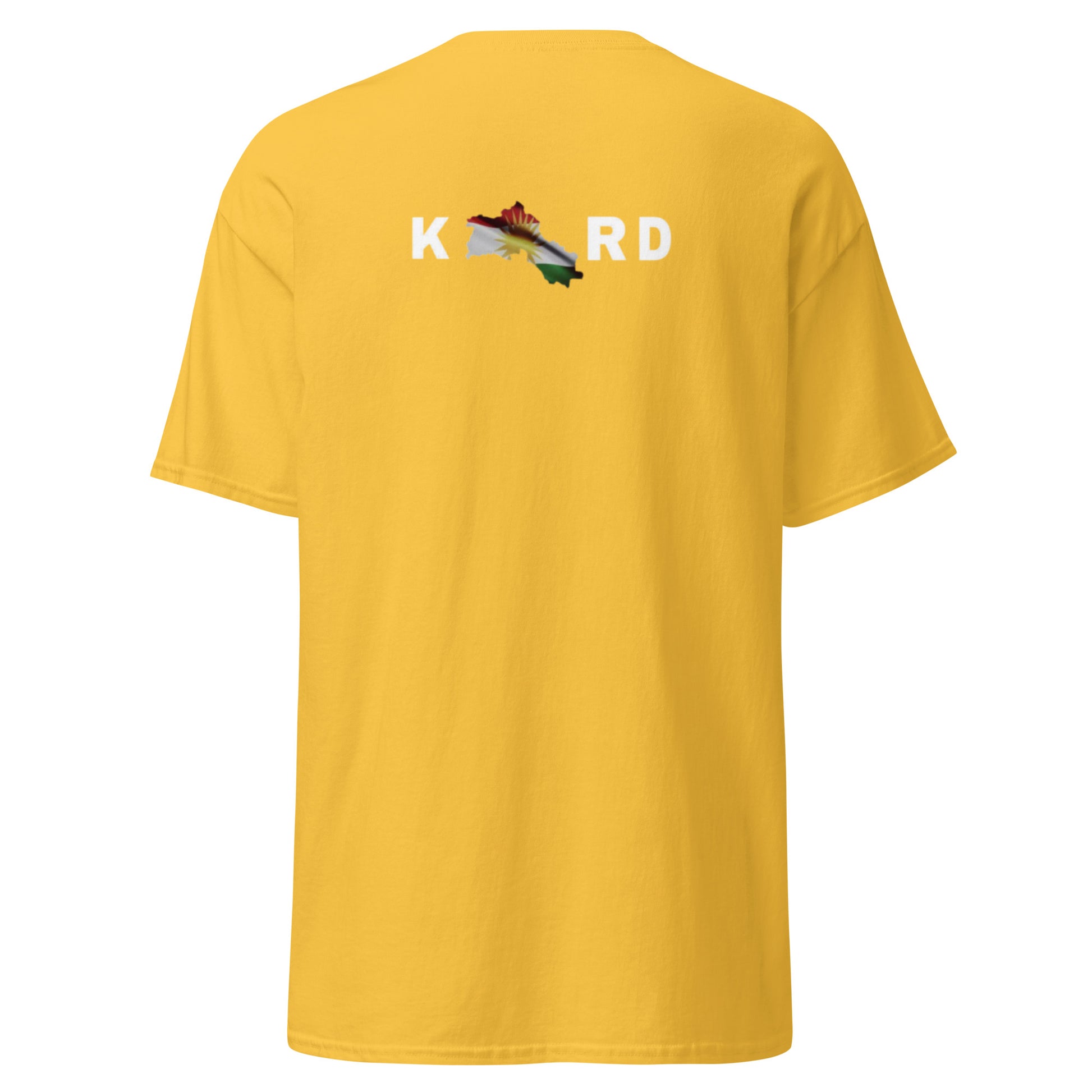 Kurd T-Shirt | Back Side Printing | Kurdish Unisex Tee - Kurdish Identity T-Shirt | MarsoniPrint