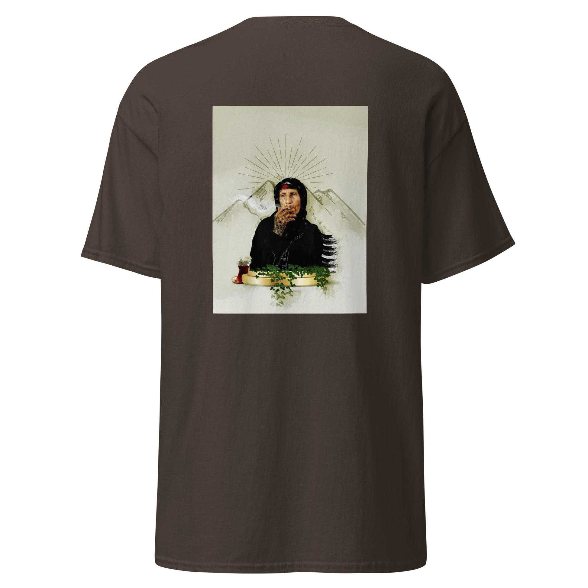 Old Kurdish Women T-Shirt | Kurdish Heritage Unisex Tee - Kurdish Identity T-Shirt | MarsoniPrint