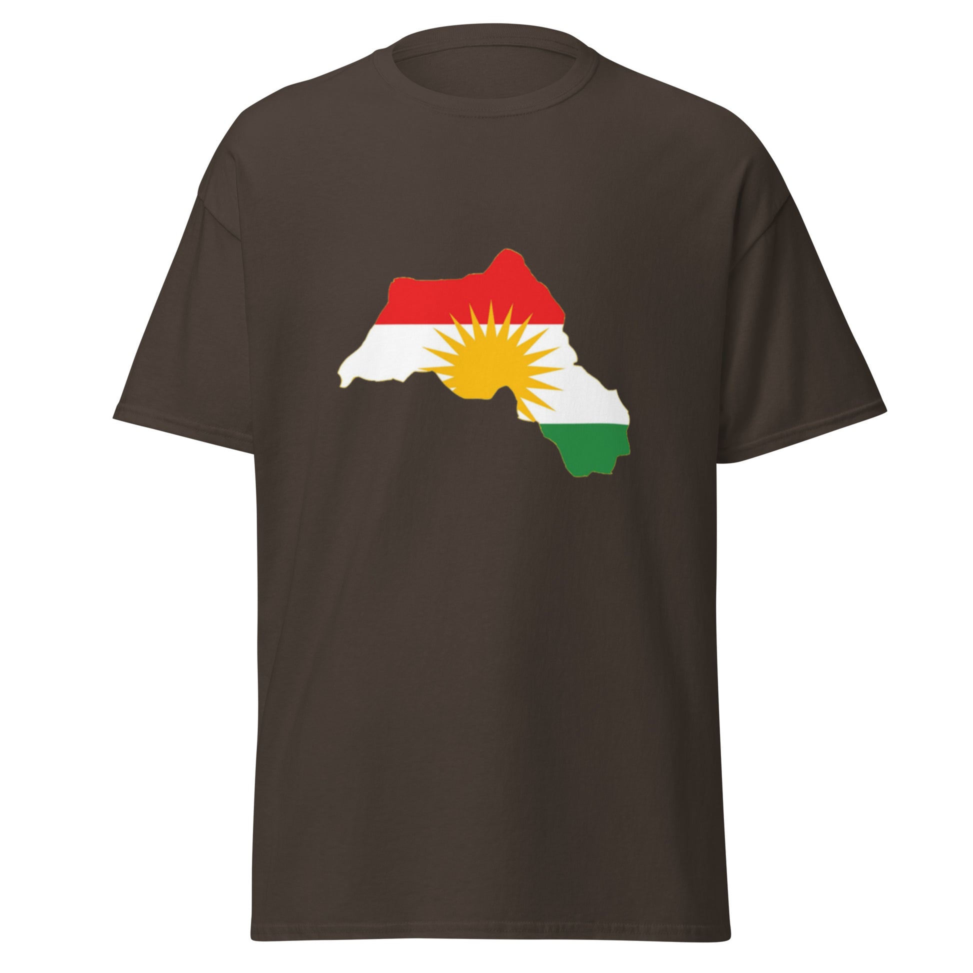 Kurdistan Map T-Shirt | Kurdish Identity Unisex Tee - Kurdish Identity T-Shirt | MarsoniPrint