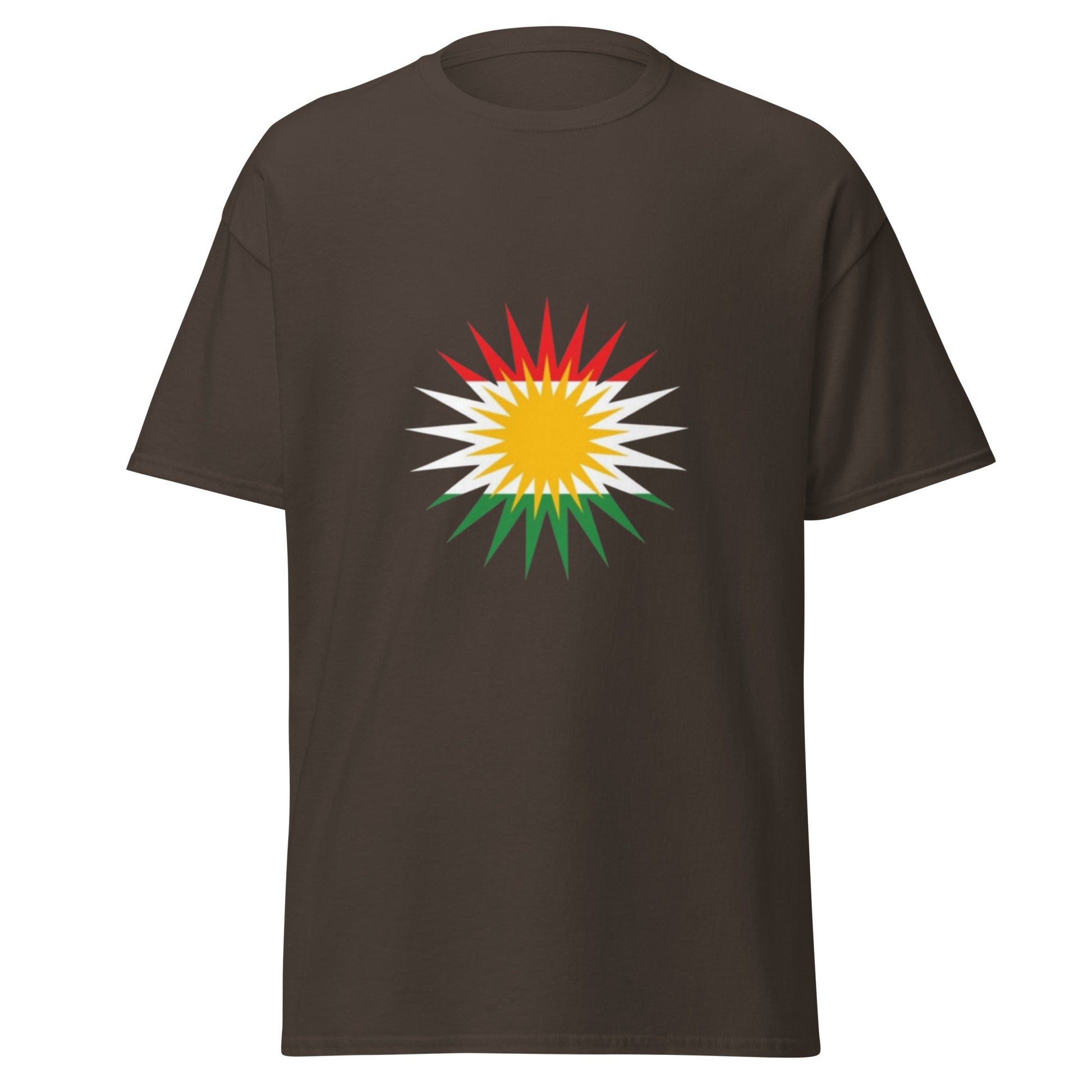 Roj Kurdistan Flag T-Shirt | Kurdish Unisex Tee - Kurdish Identity T-Shirt | MarsoniPrint