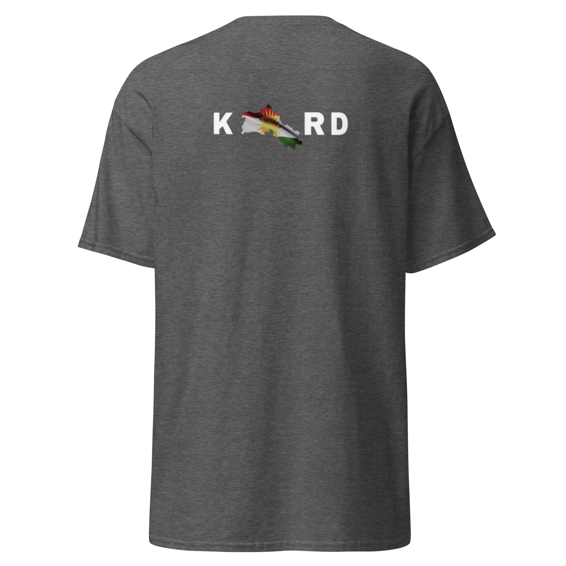 Kurd T-Shirt | Back Side Printing | Kurdish Unisex Tee - Kurdish Identity T-Shirt | MarsoniPrint