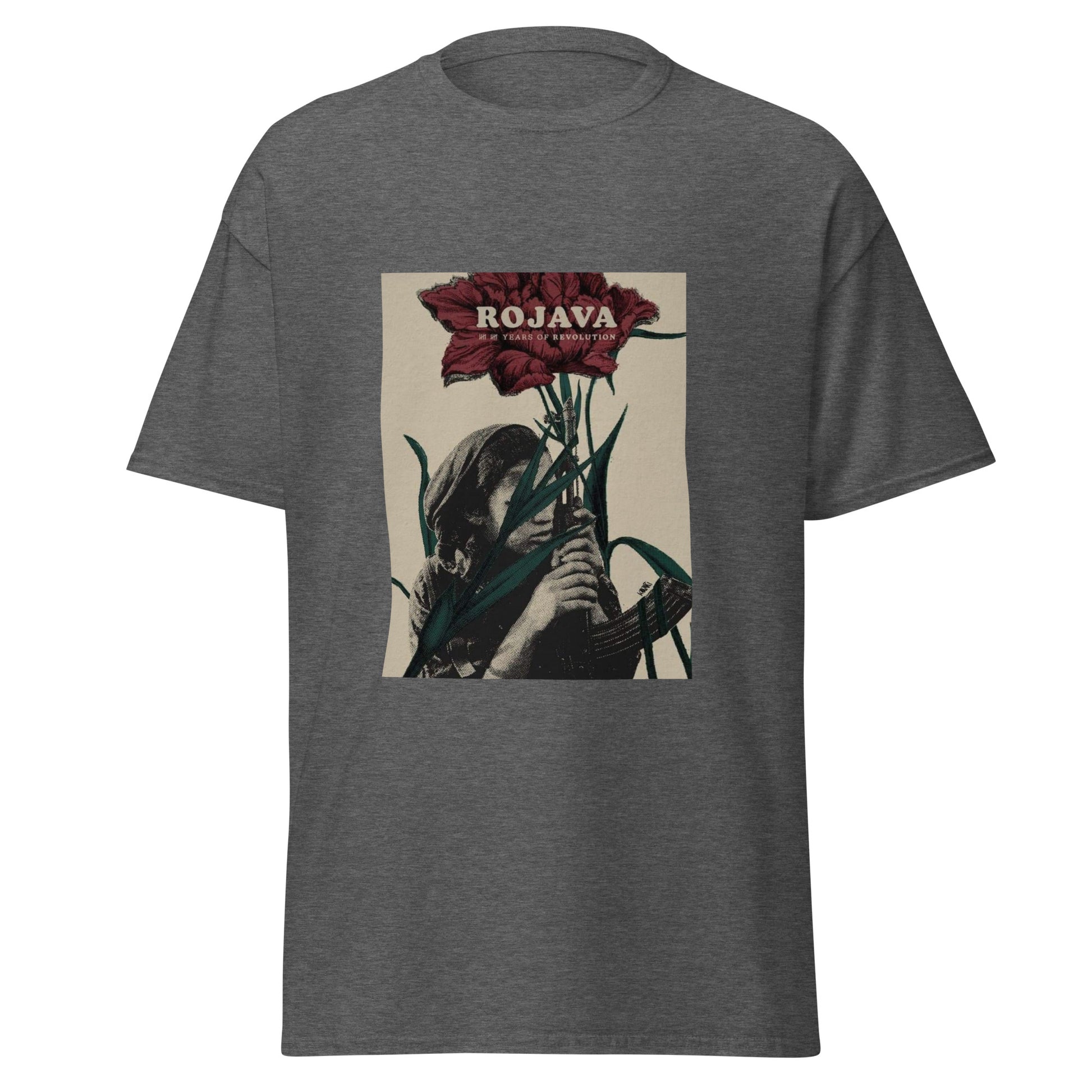 Rojava T-Shirt | Kurdish Revolution Unisex Tee - Kurdish Identity T-Shirt | MarsoniPrint